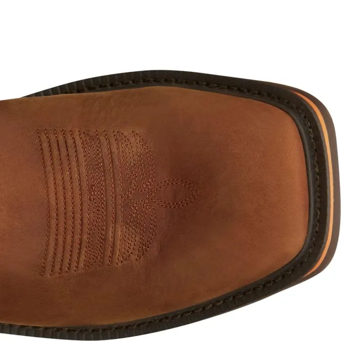 Work Men Justin Boots Resistor 11034 Work Boot Russet Blue 040brown041