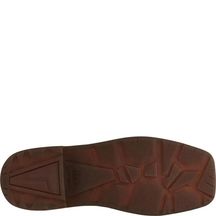 Work Men Justin Boots Resistor 11034 Work Boot Russet Blue 040brown041