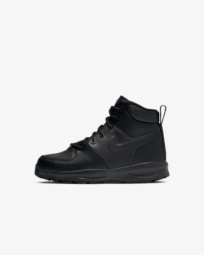 Younger Kids 3 8211 7 Years Kids Nike Manoa Blackblackblack