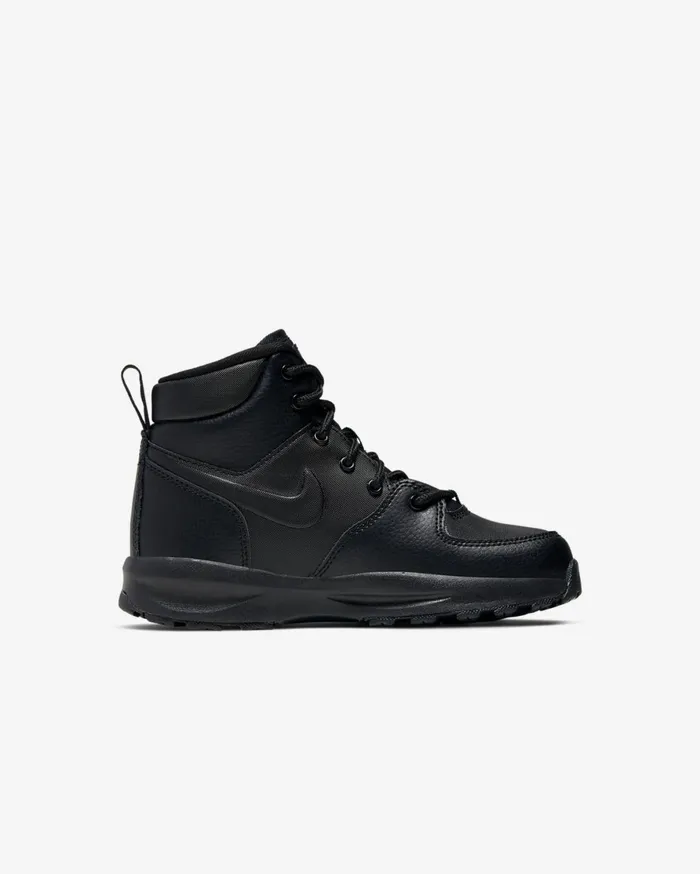 Younger Kids 3 8211 7 Years Kids Nike Manoa Blackblackblack