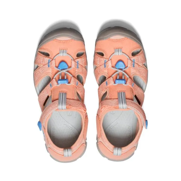 Youth Orange Water Sandals 8211 Seacamp II CNX Kids KEEN Sandals Youth Orange Water Sandals 8211 Seacamp II CNX Kids KEEN Sandals