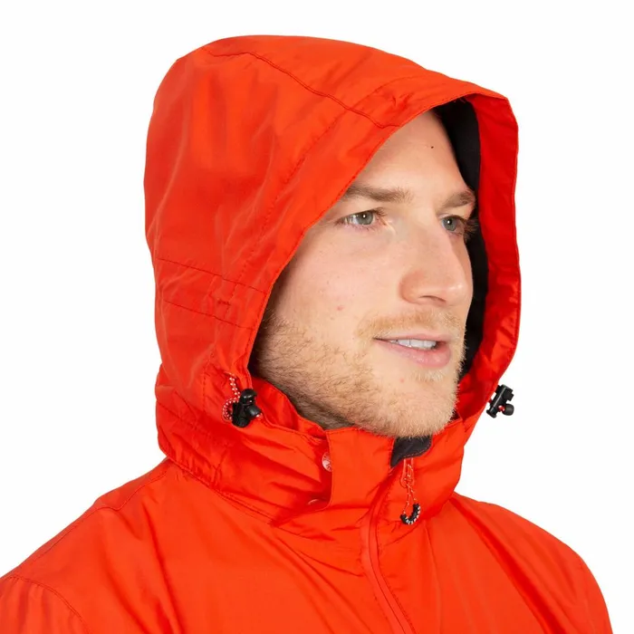 Zakham Waterproof Jacket Flame Men Trespass Waterproof Jackets