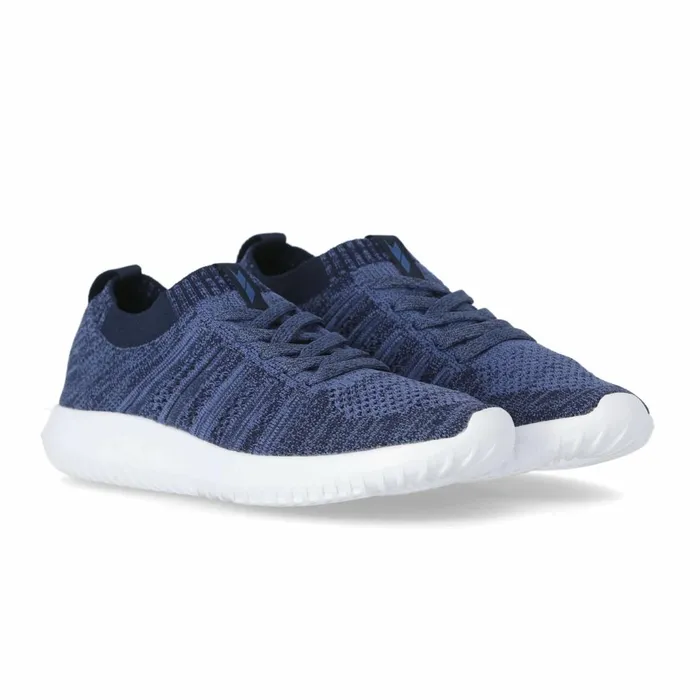 Zander Memory Foam Trainers Navy Men Trespass Trainers